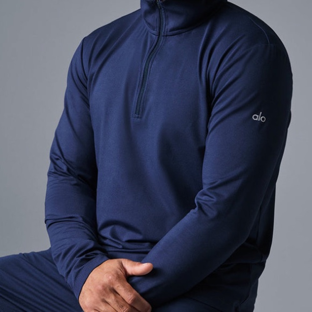 Alo Yoga Conquer 1/4 Zip Reform Long Sleeve